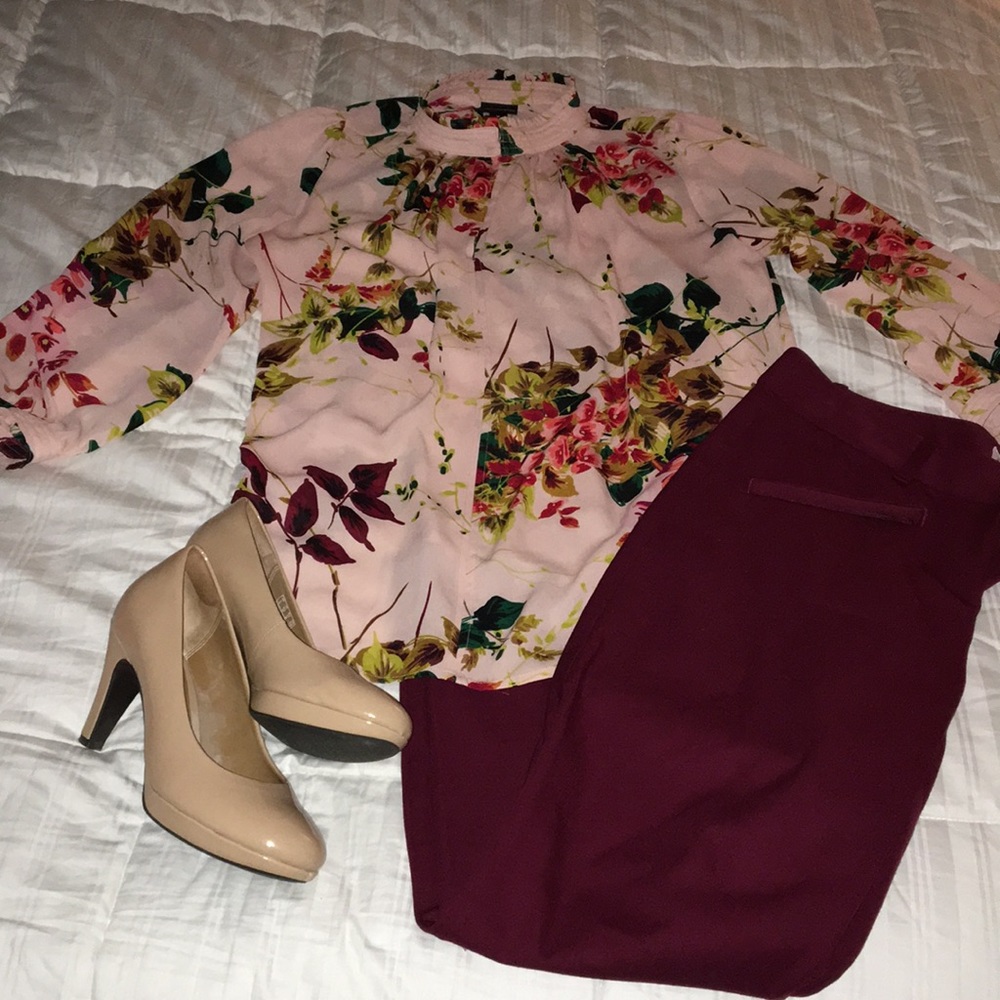 Women’s floral blouse